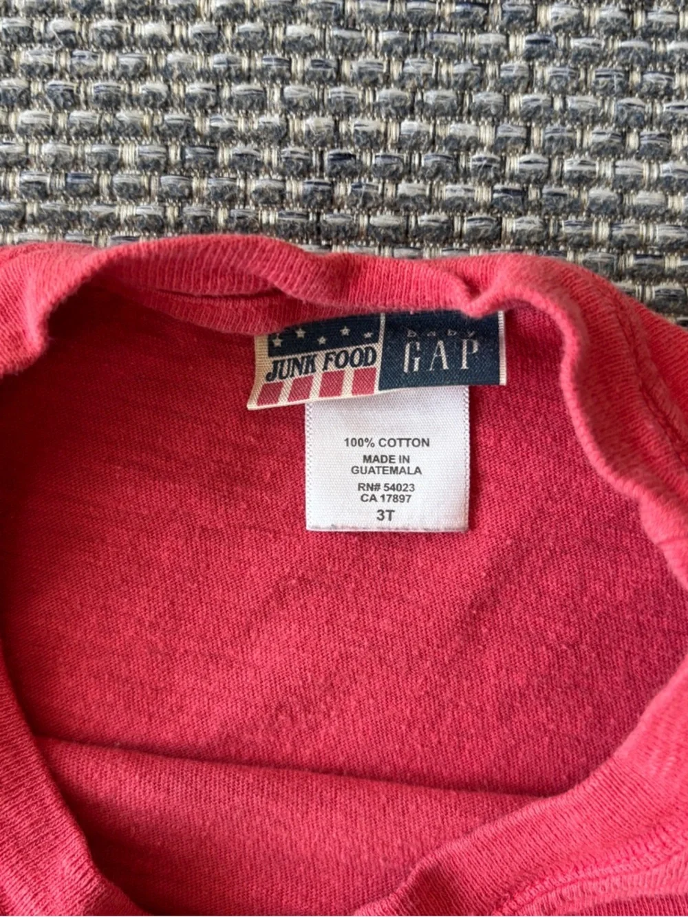 GAP Junk Food Spider Man Red Toddler Tee Size 3T